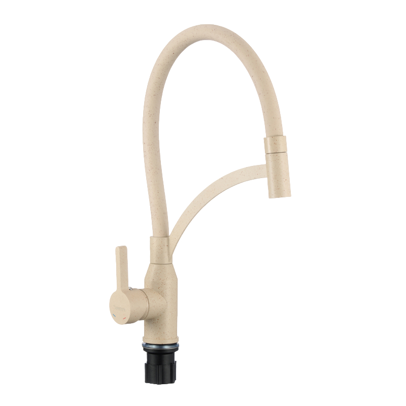 Смеситель для кухни Fmark FS8244-Y, бежевый