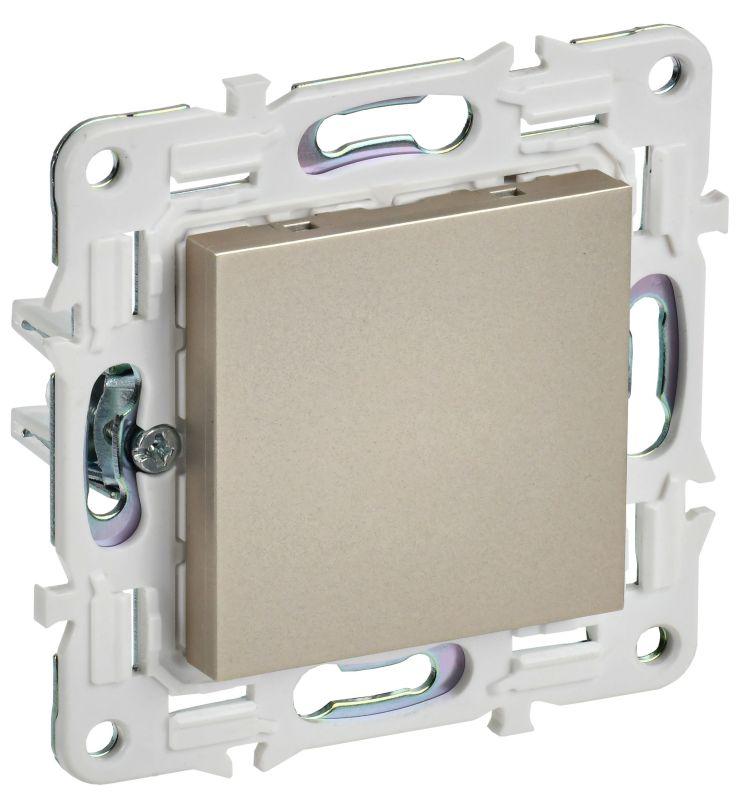 Заглушка с суппортом SKANDY SK-C01Sh шампань IEK SK-PL10-K37