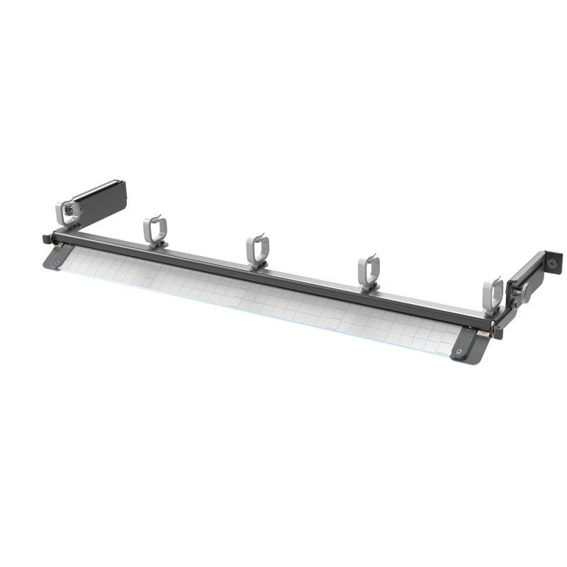 Организатор фронтальный для оптических полок и панелей 1U регулируемый с откидной панелью для маркировки DKC RNMTPFRORG1UML