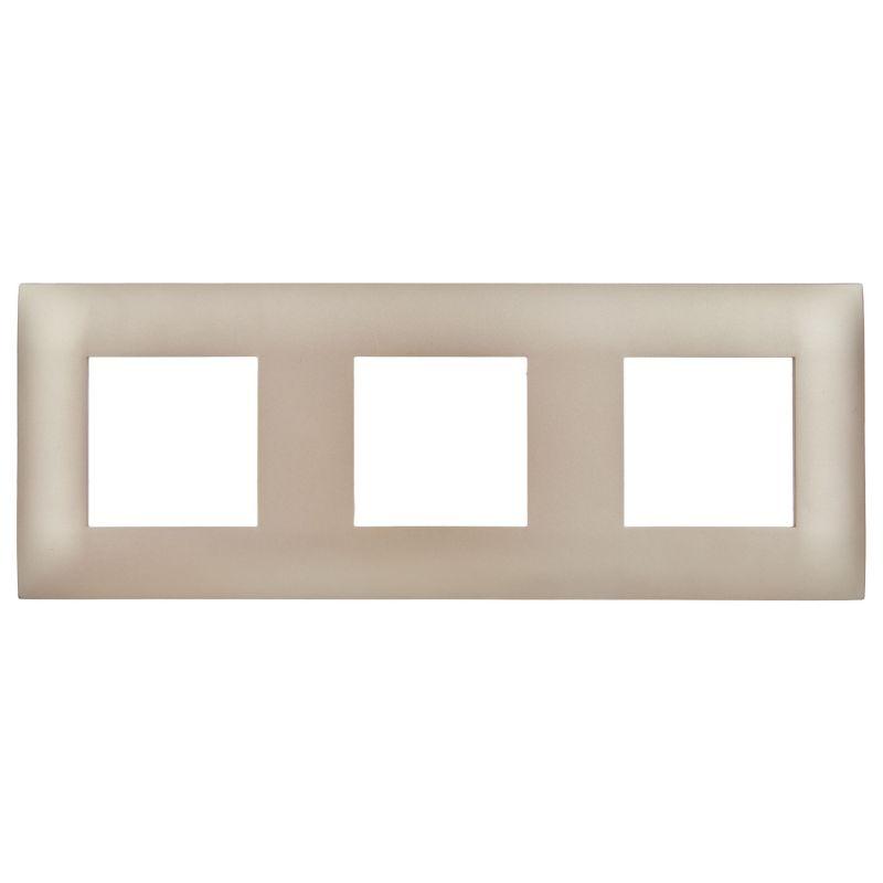 Рамка 3-м SKANDY SK-F03Sa песочн. IEK SK-M32-K98