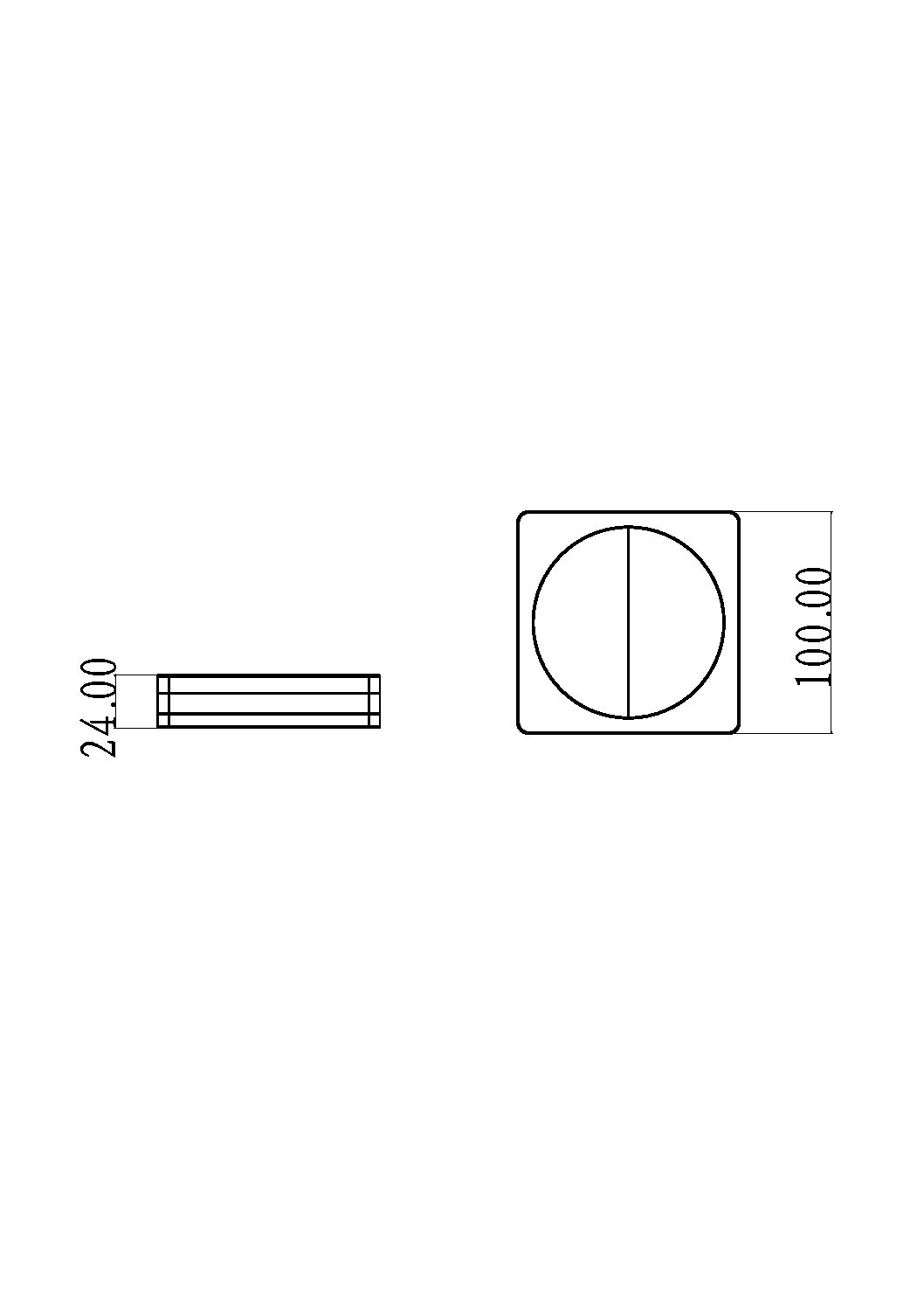 Мыльница квадратная черный-золото