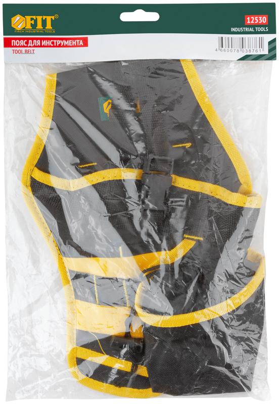 Пояс для инструмента кобура для шуруповерта полиэстер 8 отделений FIT 12530