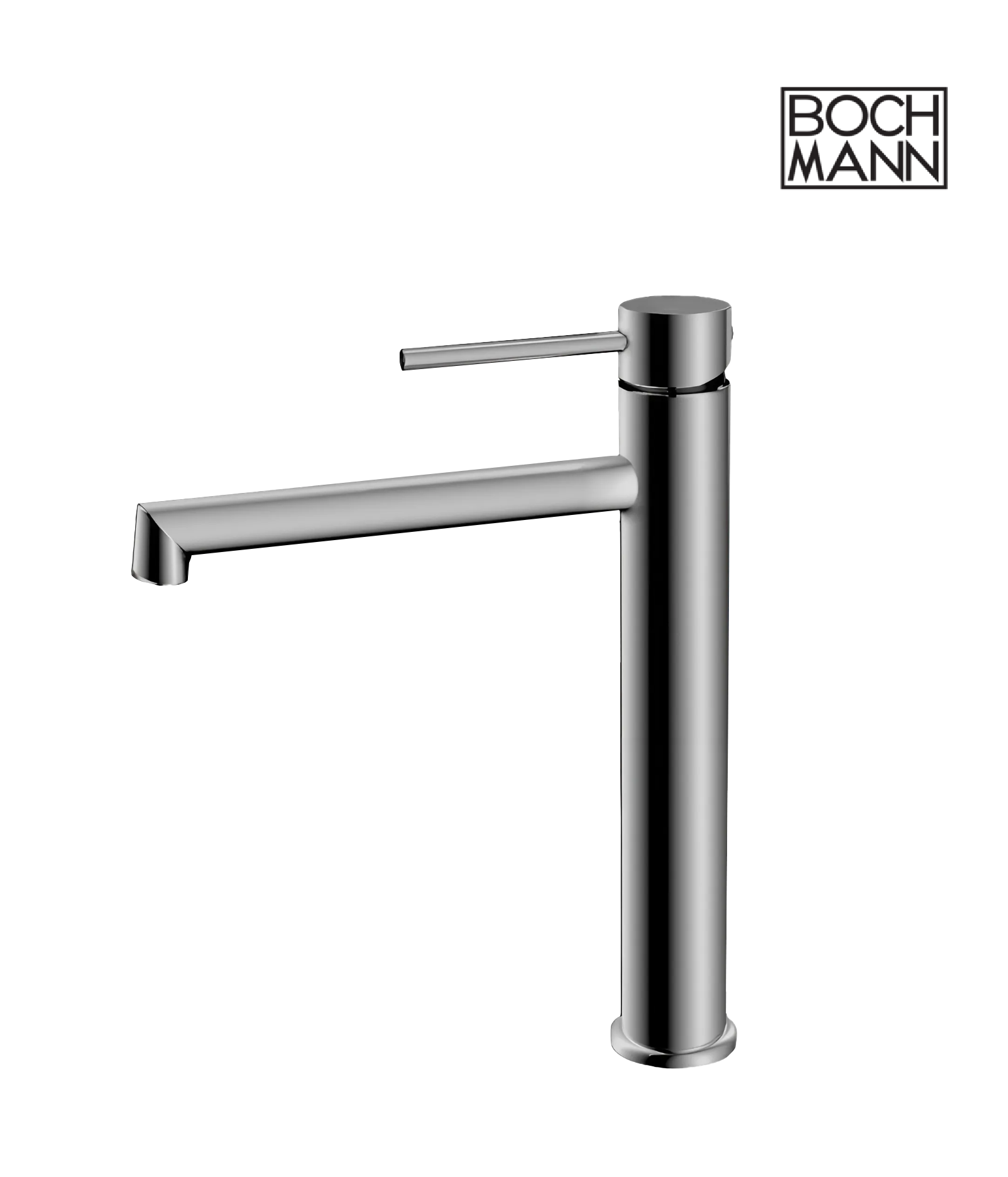 Смеситель STELLA BN из нержавеющей стали BOCH MANN для раковины, цвет матовый никель BM10437