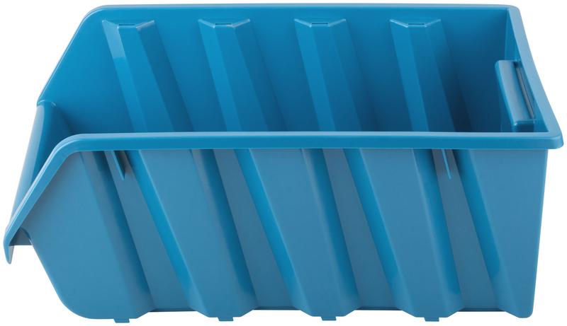 Лоток для крепежа пластиковый 375х225х160мм син. MOS 65699М