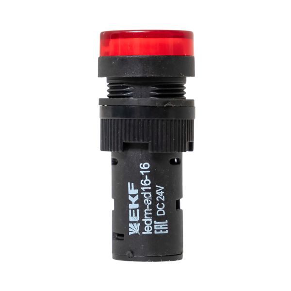 Матрица светодиодная AD16-16HS 24В AC (16мм) красн. EKF ledm-ad16-24-r