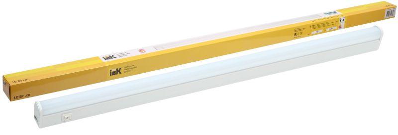 Светильник светодиодный ДБО 3003 10Вт 4000К IP20 872мм линейный пластик IEK LDBO0-3003-10-4000-K01