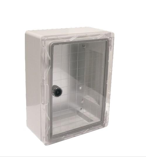 Корпус щита распределительного 250х330х130мм навесной влагозащ. прозр. дверца пластик Cetinkaya Pano CP5012