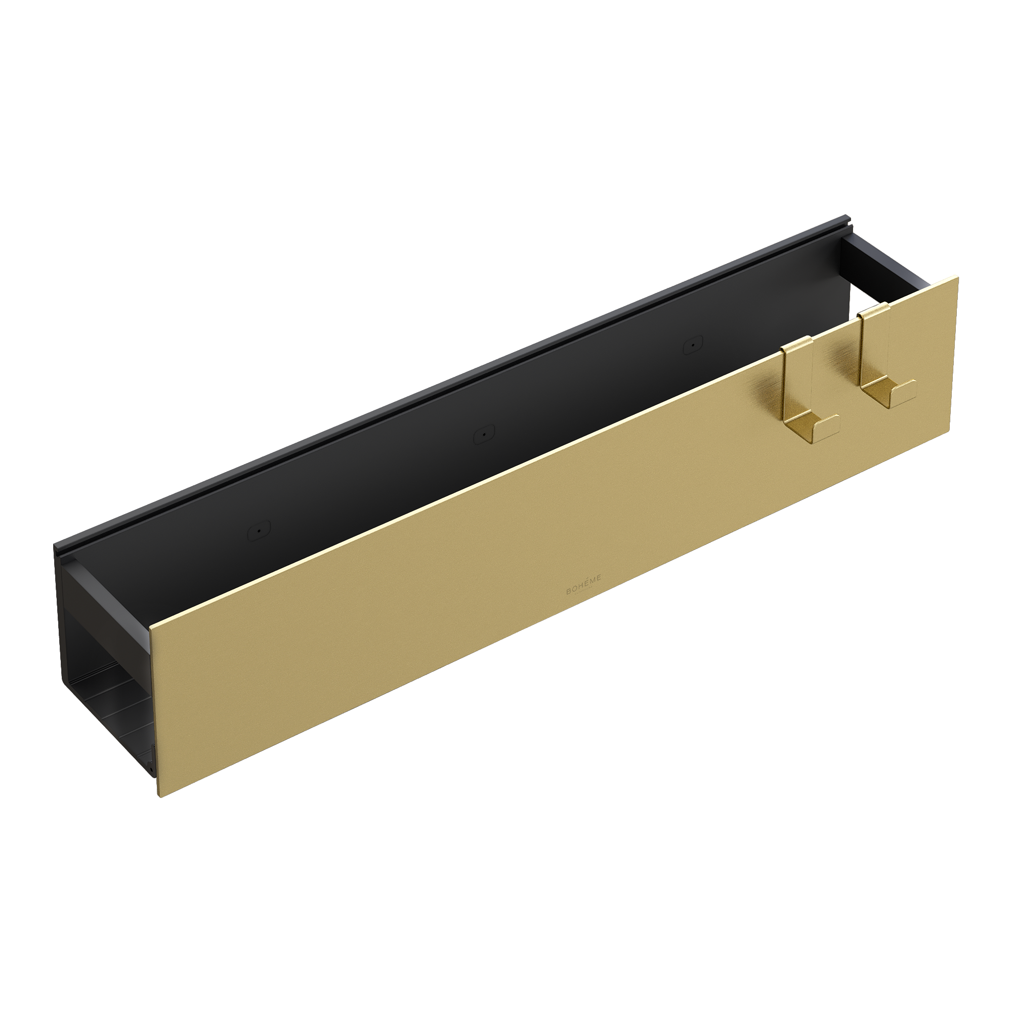 Мыльница для полки Black/Черный