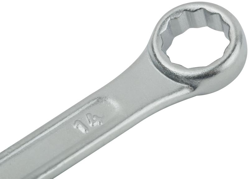 Ключ комбинированный "Хард" хромированное покрытие 14мм FIT 63144