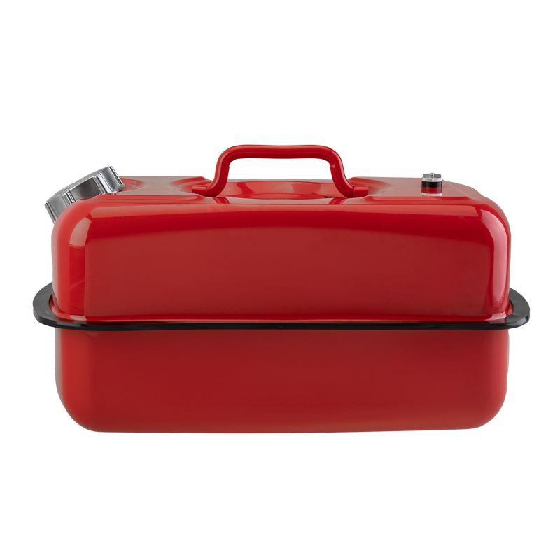 Канистра для топлива горизонт. 10л метал. Rexant 80-0199