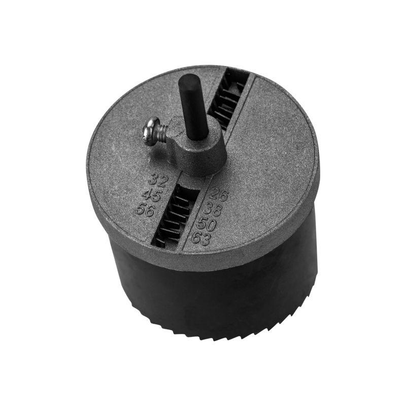 Пила кольцевая 26;32;38;45;50;56;63мм глубина пропила 2дюйм Kranz KR-92-0257