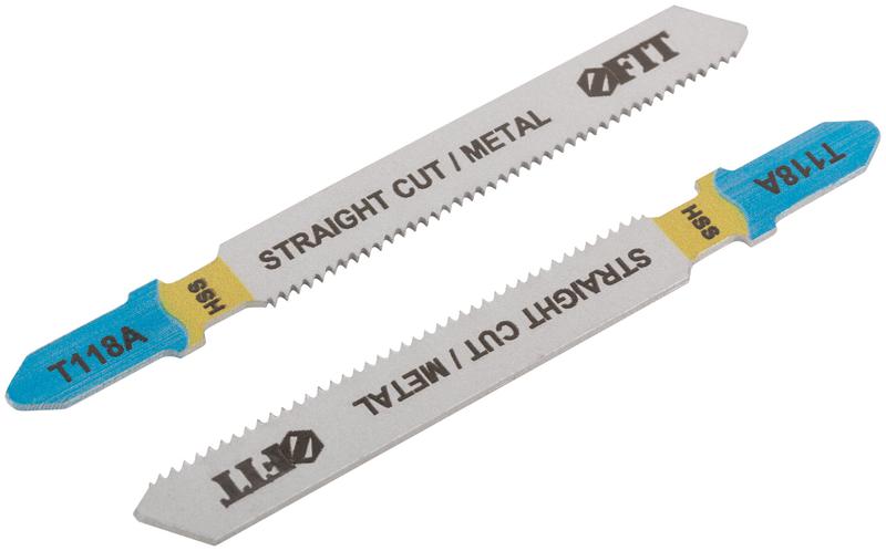 Полотно пометаллу HSS фрезерованные волнистые зубья 76/51/1.2мм (T118A) (уп.2шт) FIT 40909