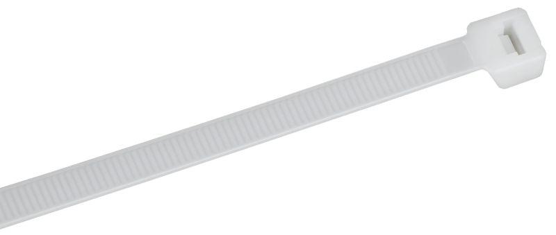Хомут 7.6х300мм P6.6 стандартный бел. (уп.100шт) IEK UHH30-D076-300-100-K01