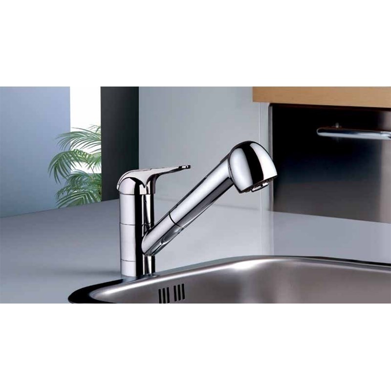 Смеситель Paini Creta 42CR568LMKM для кухни