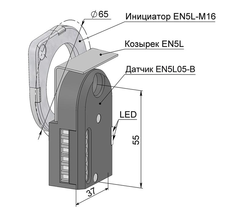 Выключатель бесконтактный EN5L05-B (ВБ2ЧЛ.05.12М.95.6.12.1.К) МЕГА-К A8010-02834928