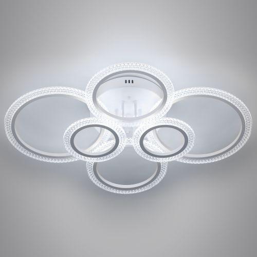 Светильник светодиодный Marion 6107-109 132Вт 2800К-6200К потолочн. модерн с пультом Rivoli Б0060834