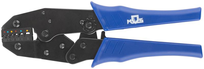 Пресс-клещи (кримпер) для обжима наконечников электропроводов с сечением 0.5-6мм MOS 60066М