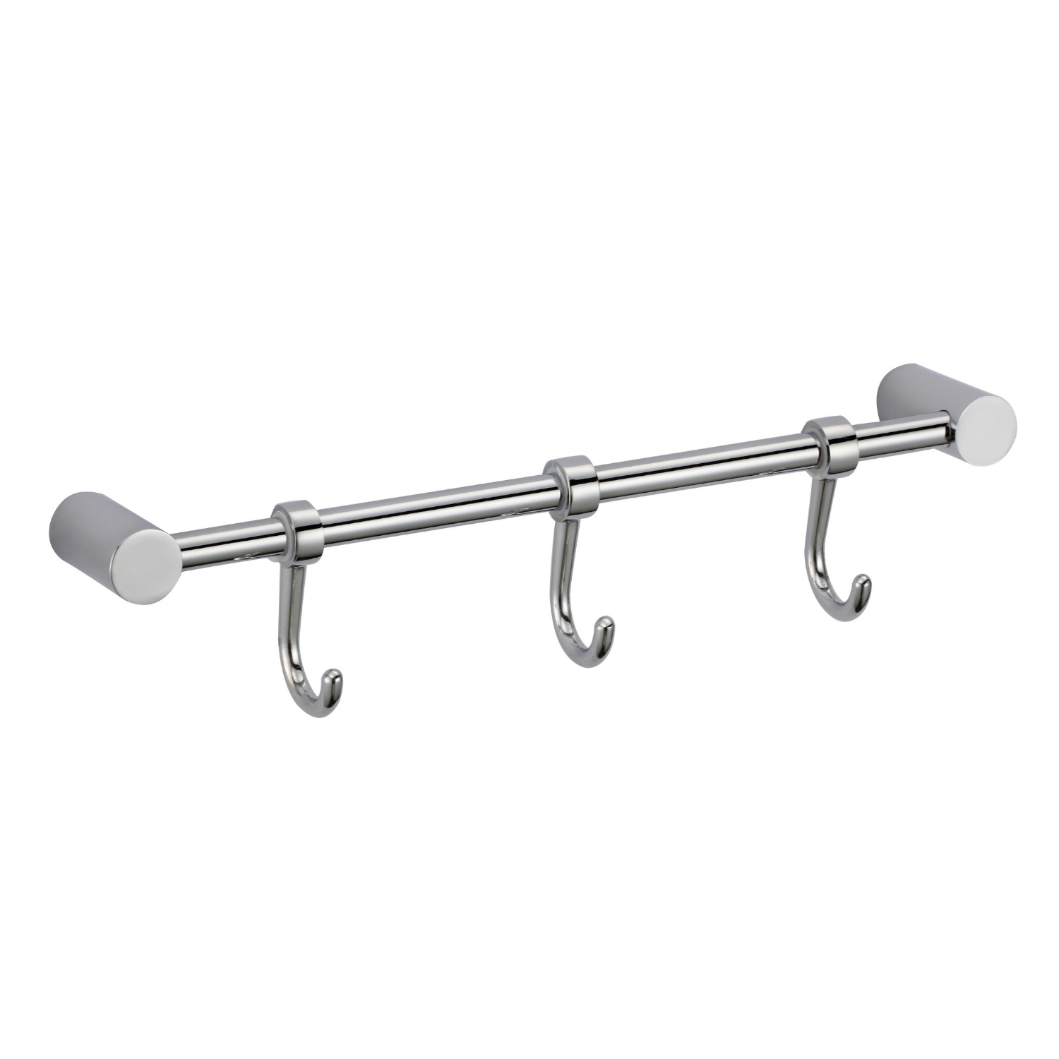 Планка с крючками Savol S-006203, хром