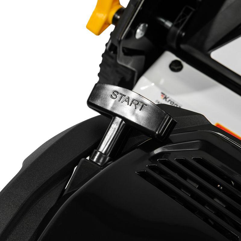 Газонокосилка бензиновая KR-430NSP несамоходная 150куб.см 43см Kranz KR-16-1235