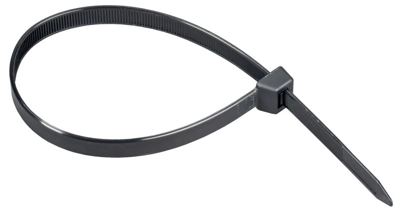 Хомут 12.4х380мм P6.6 стандартный черн. (уп.100шт) IEK UHH30-D124-380-100-K02