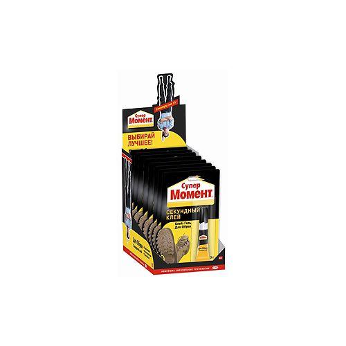 Клей для обуви 3г на ед. блистер-карте Момент C0041411