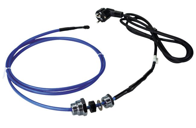 Кабель нагревательный саморег. Pipeheat-15 60Вт 4м с вилкой Ридан 21RT0801R