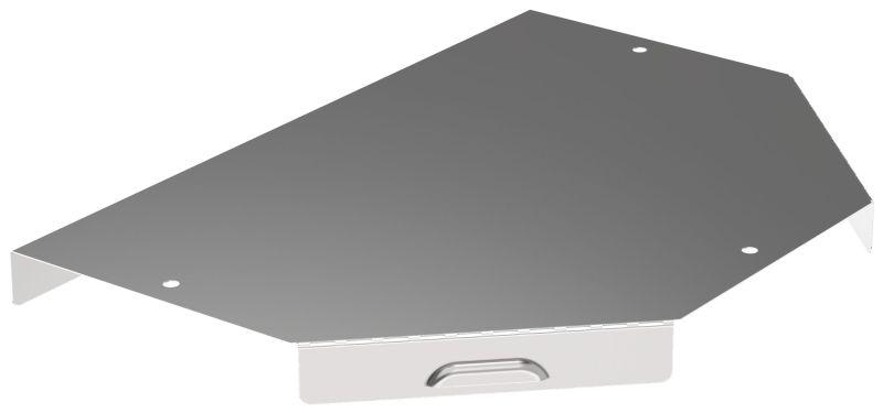 Крышка разветвителя Т-образ. осн.150 0.6мм ESCA 3 IEK ES3-RTD-150-06