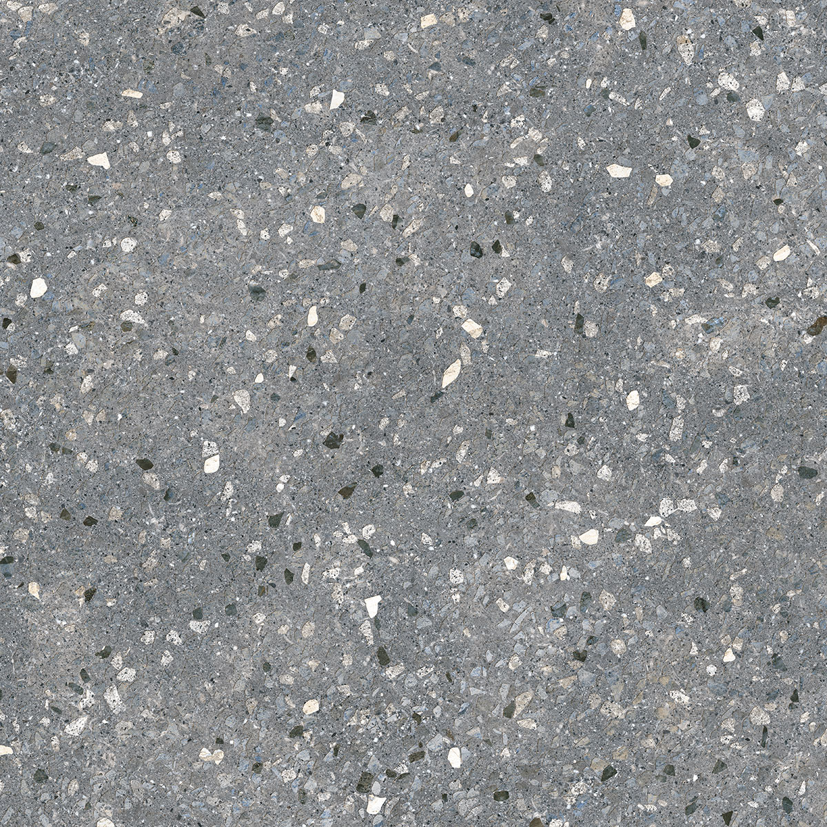 Керамогранит Терраццо серый тёмный 60х60, SG632800R