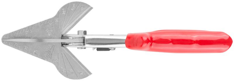 Ножницы для резки пластиковых профилей под углом с наковальней 215мм FIT 60060