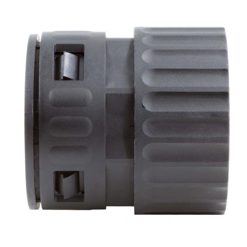 Муфта с внутренней резьбой DN 48мм М50х1.5 полиамид черн. DKC PAI48M50N