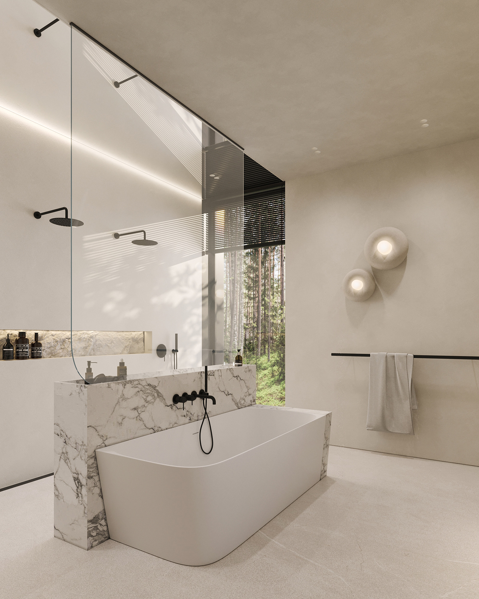 Ванна из искусственного камня ABBER Stein AS9621-1.7 R белая матовая