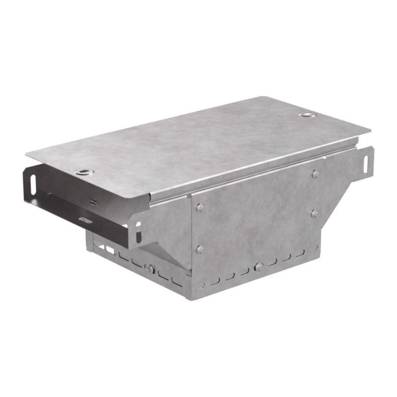 Ответвитель для лотка Т-образн. 200х50 вертикальный с крышкой Стандарт Промрукав PR16.0962