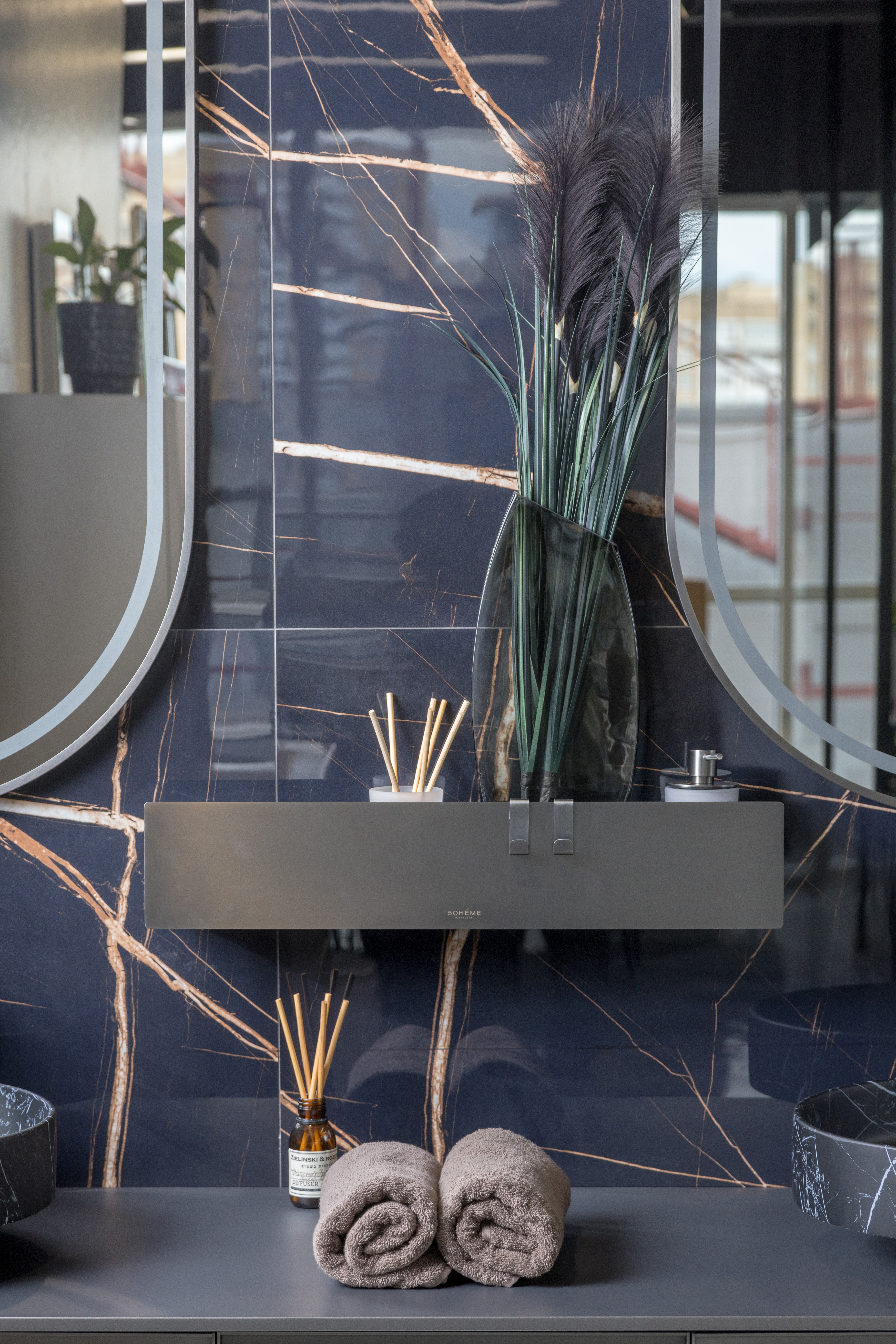 Мыльница для полки Black/Черный