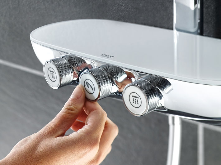 Набор для душа с термостатом Grohe Rainshower SmartControl 360 26446LS0