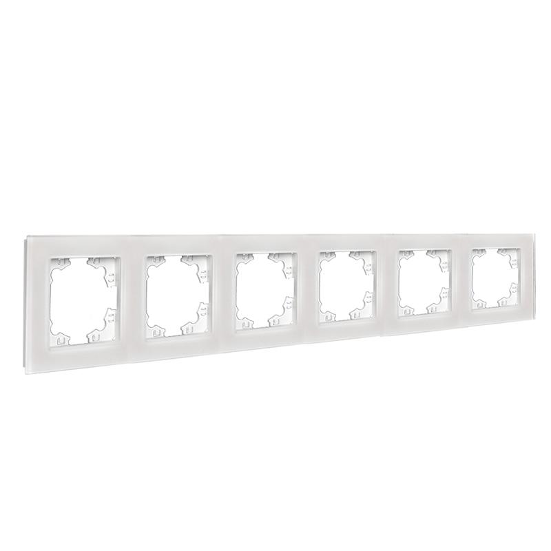 Рамка 6-м Афина стеклянная жемчуж. UNIVersal 2265