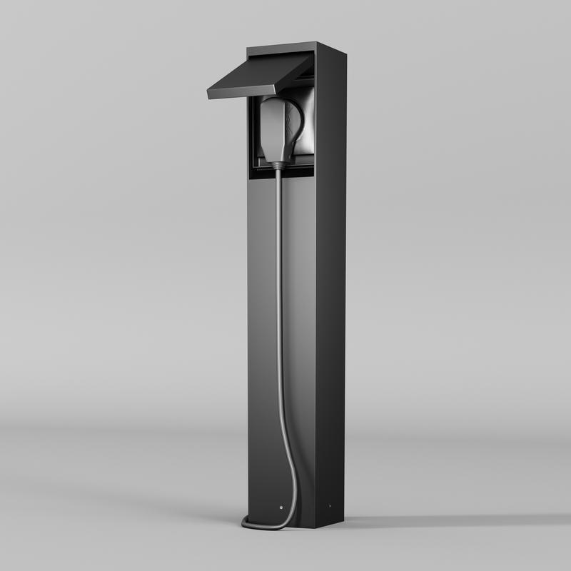 Розетка Nido IP54 2000Вт уличная Maytoni O460FL-GF01SC