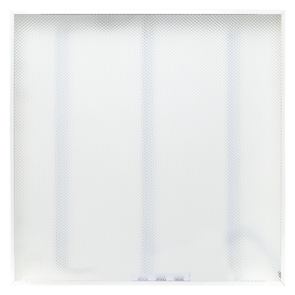 Светильник светодиодный ДВО-1001 30Вт 4000К IP40 595х595х40 призма панель EKF LPL-1001-Z-30-4000-40