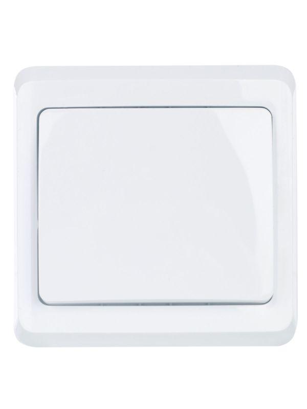 Выключатель 1-кл. СП Вега 10А IP20 ВС10-1-0-ВБ бел. GENERICA EVV10-K01-10-DM