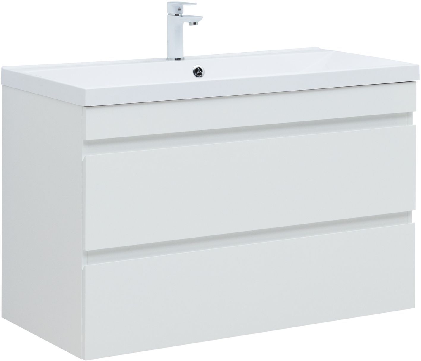 Тумба Нота new 100 цв.белый глянец (335420)