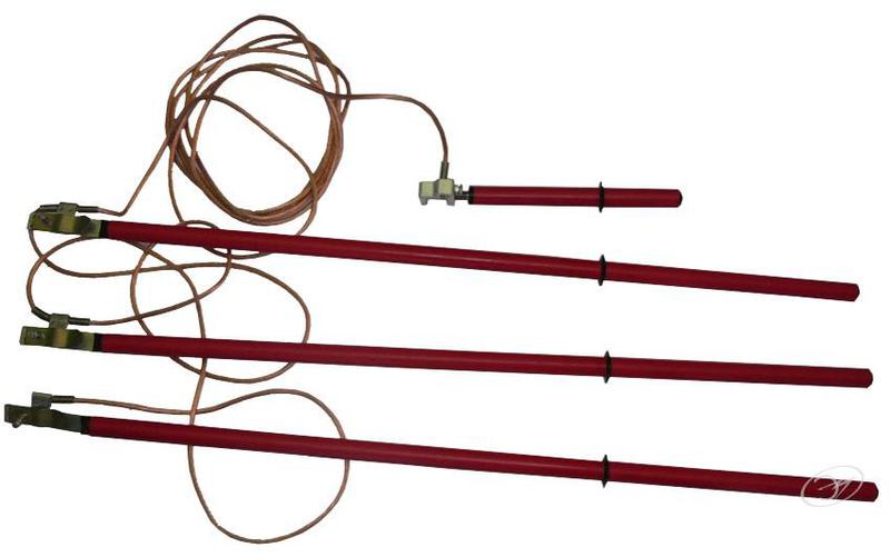 Заземление переносное для воздушных линий ЗПЛ-10Н-3 сечение 35мм ЭЛЕКТРО ТРЕЙД ZAP136-35