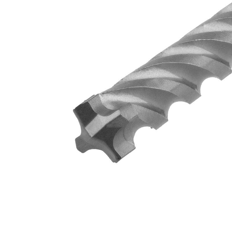 Бур по бетону SDS-Plus SUPER 8х160мм профессиональный цельная крестовая пластина Kranz KR-91-0457