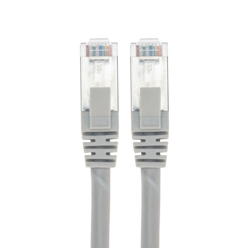 Патч-корд F/UTP CAT 6 RJ45-RJ45 26AWG LSZH сер. 1м Rexant 02-0210-1