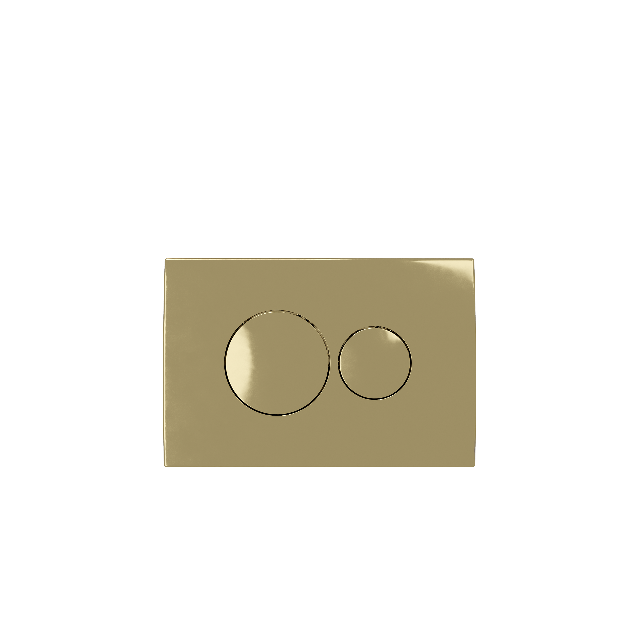 Кнопка смыва для инсталляции Creto Snap 2.0 KL-CR-751-5 золото глянцевый