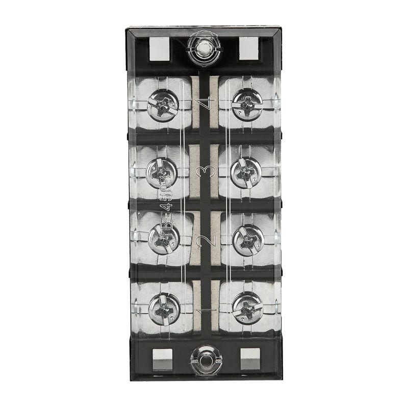 Блок зажимов клеммный БЗН ТВ-4504 4.0кв.мм 45А 4 пары Rexant 11-2152