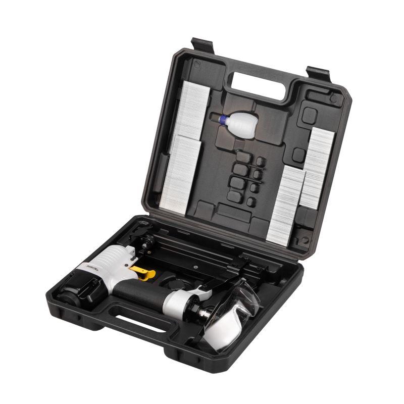 Пневмопистолет гвоздезабивной (нейлер) N50/S40 2в1 Kranz KR-16-1610