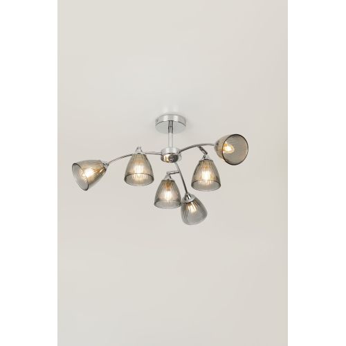 Люстра Francheska 9179-306 60Вт 6хE27 модерн Rivoli Б0068457