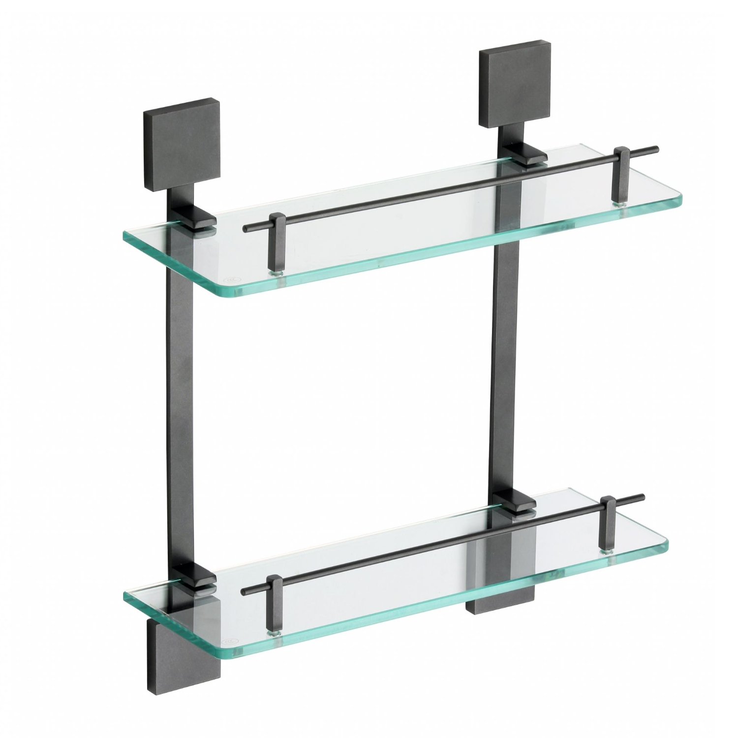 Полка стеклянная Savol S-06522Q, графит