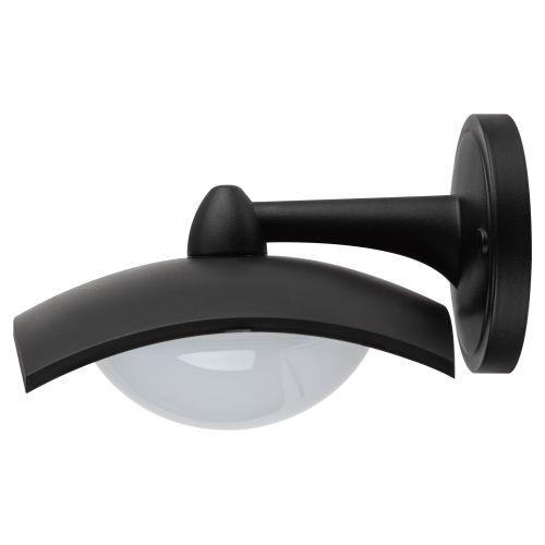 Светильник светодиодный садово-парковый ДБУ 07-8-004 Дели 4 8Вт 3000К IP44 4 гранный настенный черн. Эра Б0064289