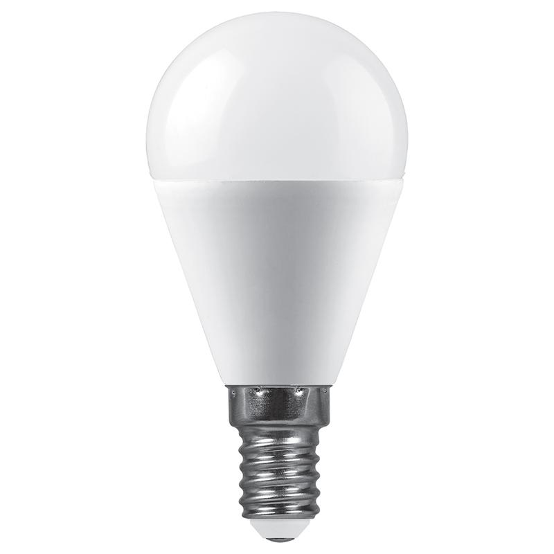 Лампа светодиодная 20Вт 230В E14 6400К G45 SBG4520 SAFFIT 55280