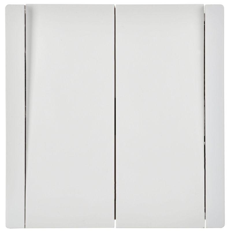 Выключатель перекрестный 2-кл. СП FORTE&PIANO 10А FP209 бел. IEK FP-V23-0-10-1-K01